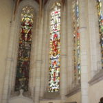 礼拝堂　ステンドグラス、これも１９世紀のもの