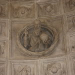 聖ロヴロ大聖堂　聖イヴァンの石棺室、天井には父なる神がおわします