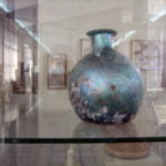 バスタン考古学博物館（国立）　スーサ出土、ササン朝の釉色壷