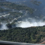 ビクトリアの滝遊覧飛行　ビクトリアの滝のスペクタクルをもう一枚