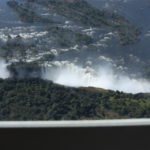ビクトリアの滝遊覧飛行　デビルズ・キャタラクトとメイン・フォールズの２ショット