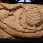 ジェラシュ遺跡　博物館、柱頭の模様
