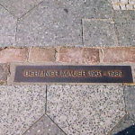 ベルリンの壁　ブランデンブルグ門の近くにあるモニュメント