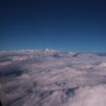 エベレスト遊覧飛行　名峰、ランタンリルン（？）、200kmほど離れている筈だが