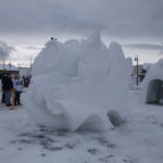 ホワイトホース祭り　氷彫刻
