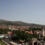 トロギール旧市街　カメルレンゴ要塞からの北東方向を眺める