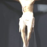 聖ヤコブ大聖堂　キリストの磔刑像近影、リアルである