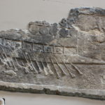 フェニキュアの軍船　アッシリアはフェニキュアから船と船員を雇っていた