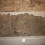 戦いの場面　劣化してよく分からないが、南部バビロンへ遠征の沼地での戦い