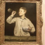 グルベンキアン美術館　マネ、シャボンダマを吹く少年