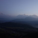 アンナプルナ山群（サランコットの丘）　デジカメ写真