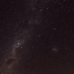 ウユニ塩湖に映る星空　最後に天の川を１枚